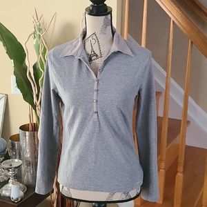 Gray Casual Shirt